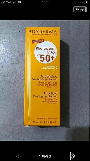 Bioderma aquafluıde spf 50