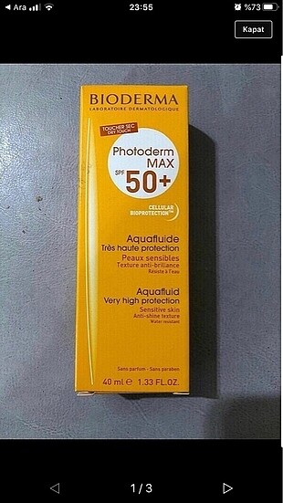 Bioderma Aquafluıde spf 50