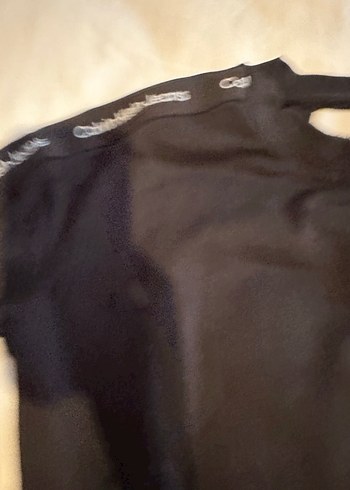 Calvin Klein Calvin Klein Siyah Oversize Sweatshirt