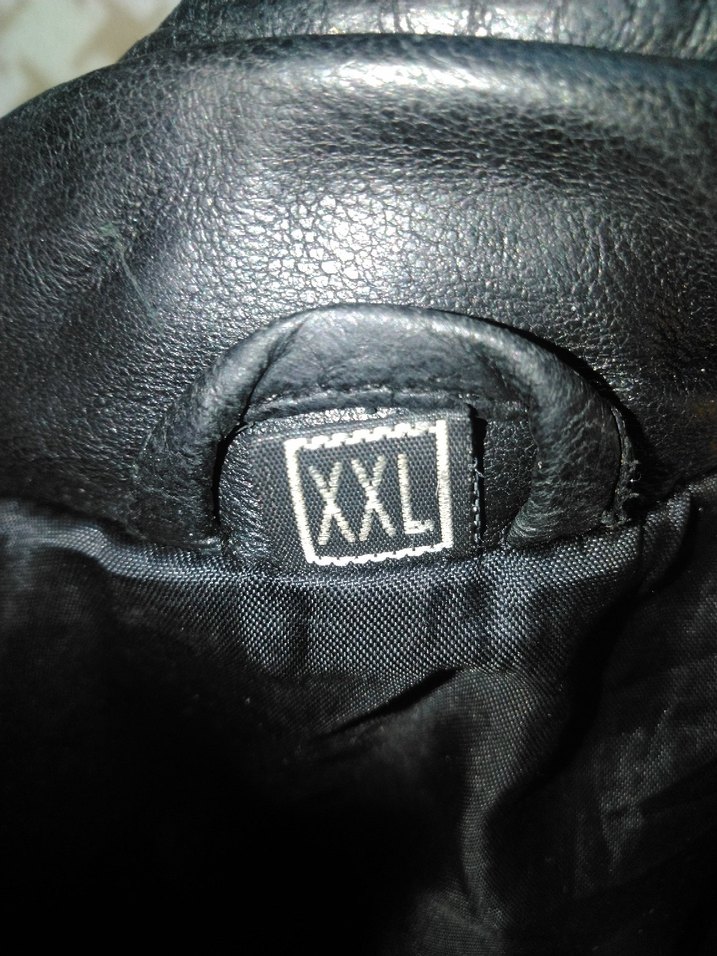 Erkek Siyah Parlak Deri Biker Ceket - Görsel 4