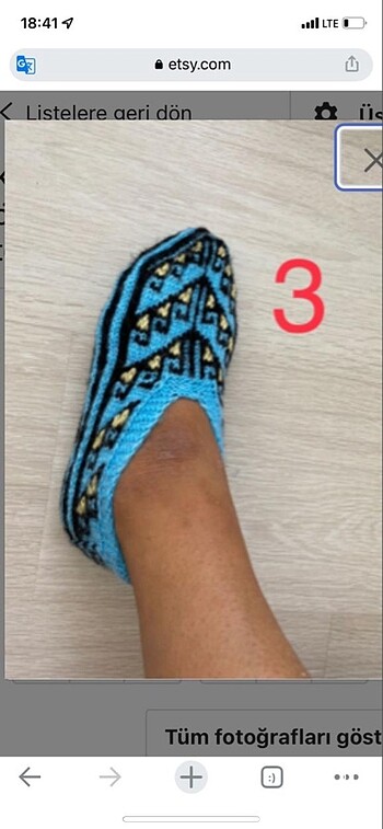 38 Beden Patik örme çeyiz