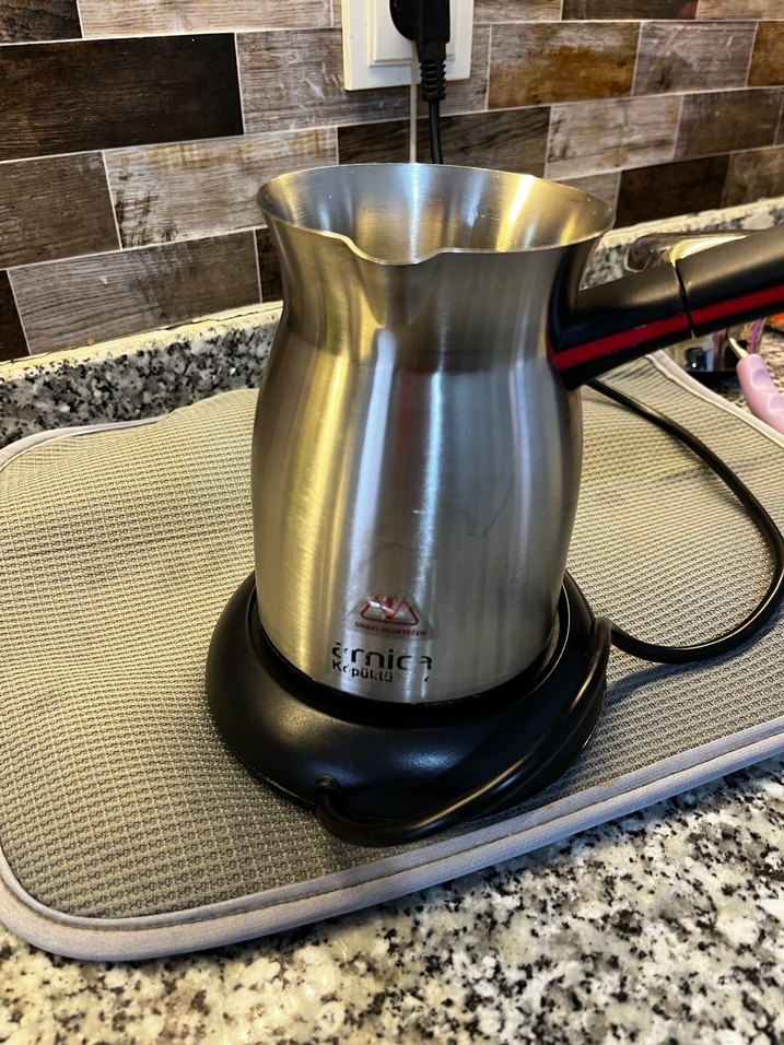 Çelik Elektrikli Cezve - Görsel 4