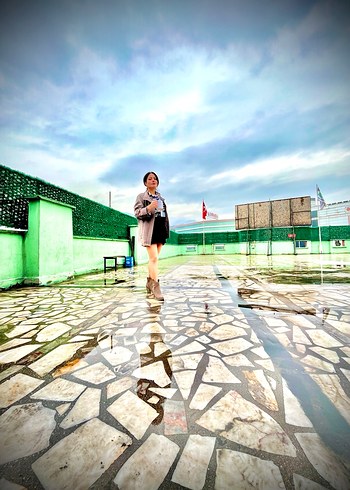 Kahverengi Süet Kadın Botlar Fermuarlı - Görsel 3