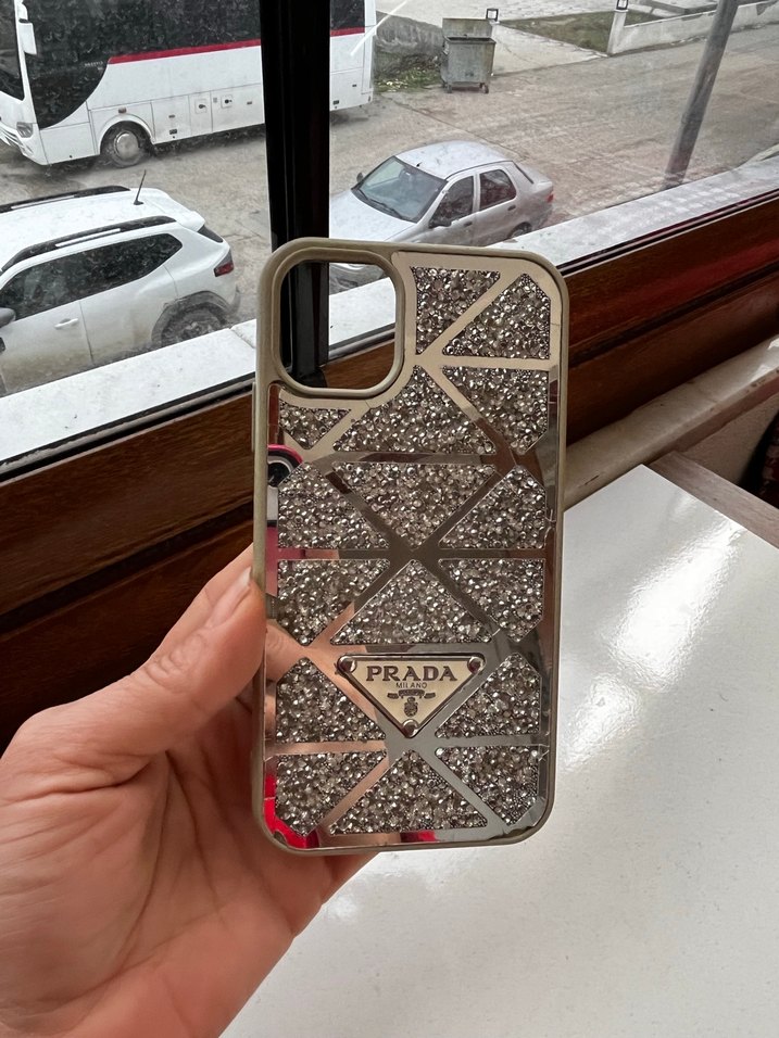 Bej Bohem Tarzı Parlak Telefon Kılıfı - Görsel 4