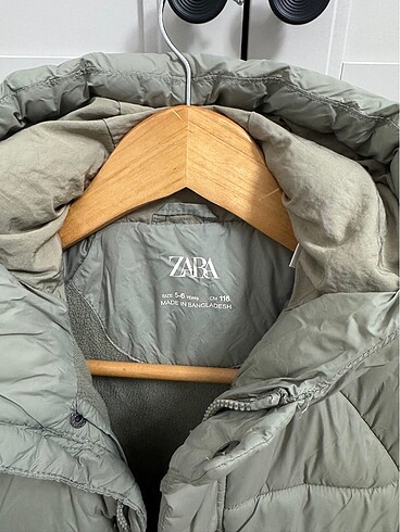 5 Yaş Beden Zara çocuk mont