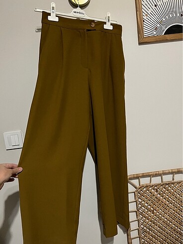 m Beden camel Renk He-qa yelek pantolon takım