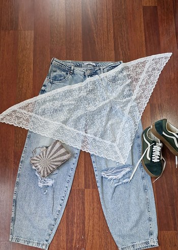 Dantel Detaylı bershka stil bohem aksesuar - Görsel 2