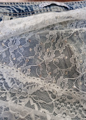 Dantel Detaylı bershka stil bohem aksesuar - Görsel 6