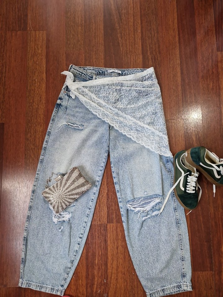 Dantel Detaylı bershka stil bohem aksesuar - Görsel 3