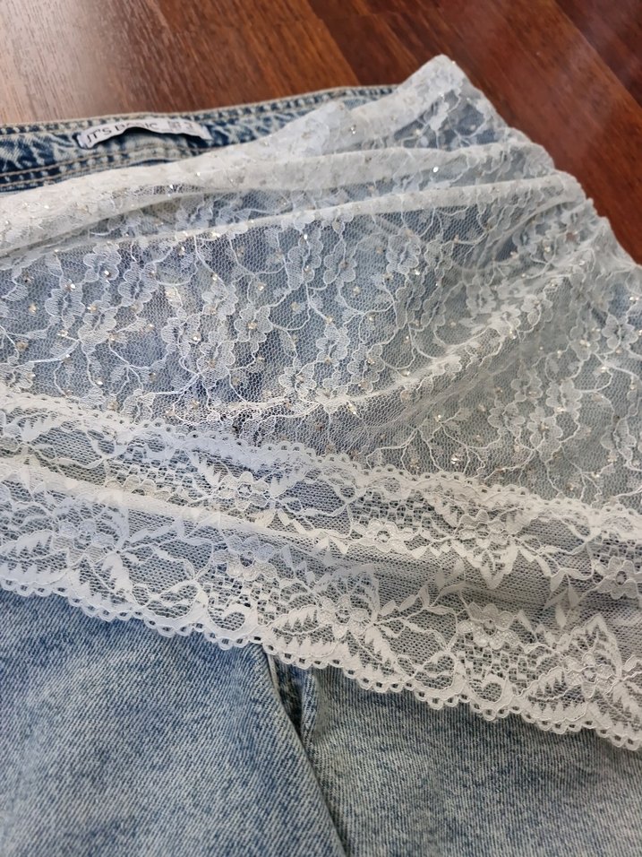 Dantel Detaylı bershka stil bohem aksesuar - Görsel 5