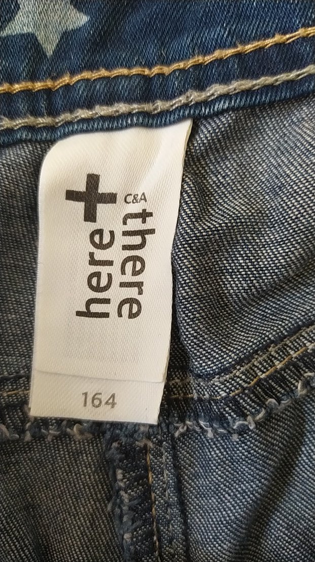 Payetli Nakışlı Gri Kadın Kot Pantolon - Görsel 3