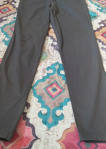 Kadın Regular Fit Suni Kumaş Spor Pantolon - Görsel 2