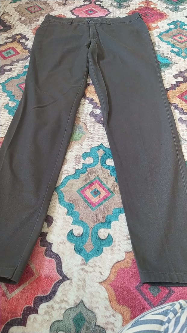 Kadın Regular Fit Suni Kumaş Spor Pantolon - Görsel 2