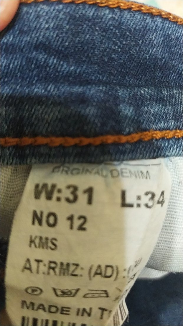 Kadın Mavi Denim Midi Boy Regular Fit Jean - Görsel 3