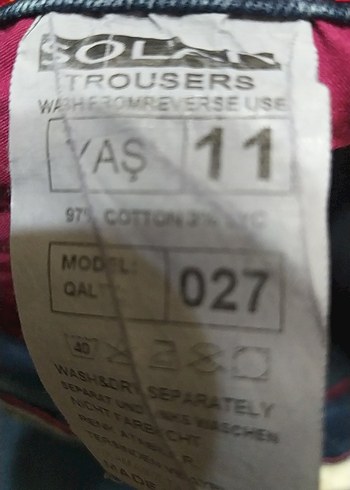 Mavi Tie-Dye Denim Jean - Görsel 3