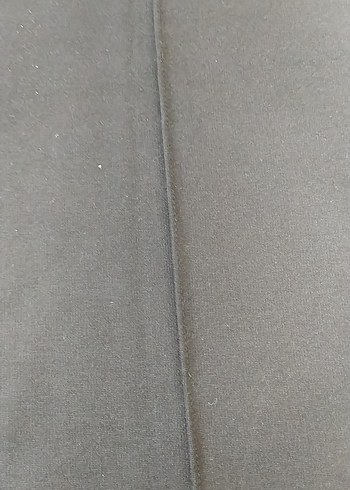 Siyah Fit Kesim Kadın Kumaş Pantolon - Görsel 2