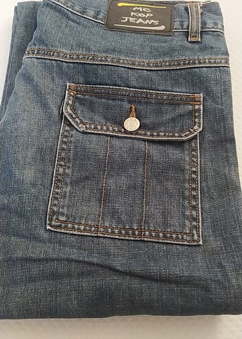Kadın Mavi Denim Kot Pantolon - Görsel 5