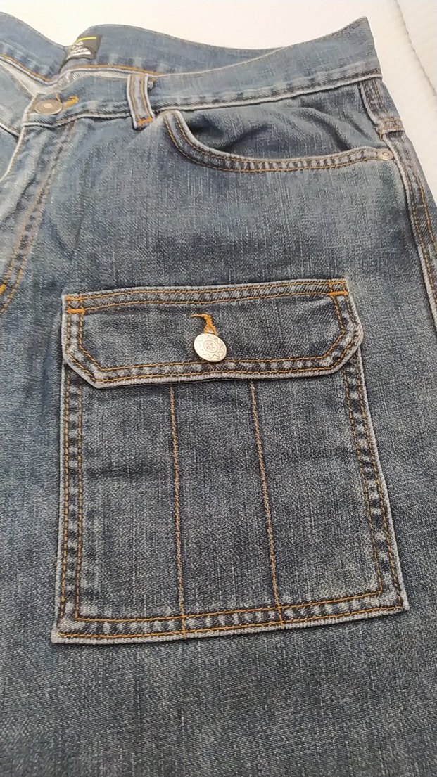 Kadın Mavi Denim Kot Pantolon - Görsel 2