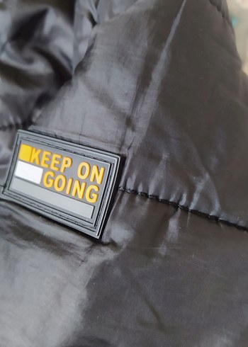 Siyah Fermuarlı çocuk Kışlık Ceket - Görsel 2