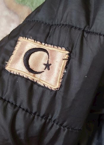 Siyah Fermuarlı çocuk Kışlık Ceket - Görsel 3