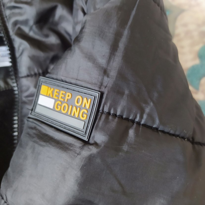 Siyah Fermuarlı çocuk Kışlık Ceket - Görsel 2