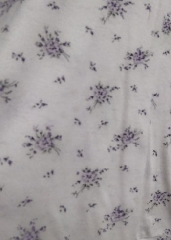 Suwen Çiçek Desenli Uzun Kollu Kadın Pijama Üstü