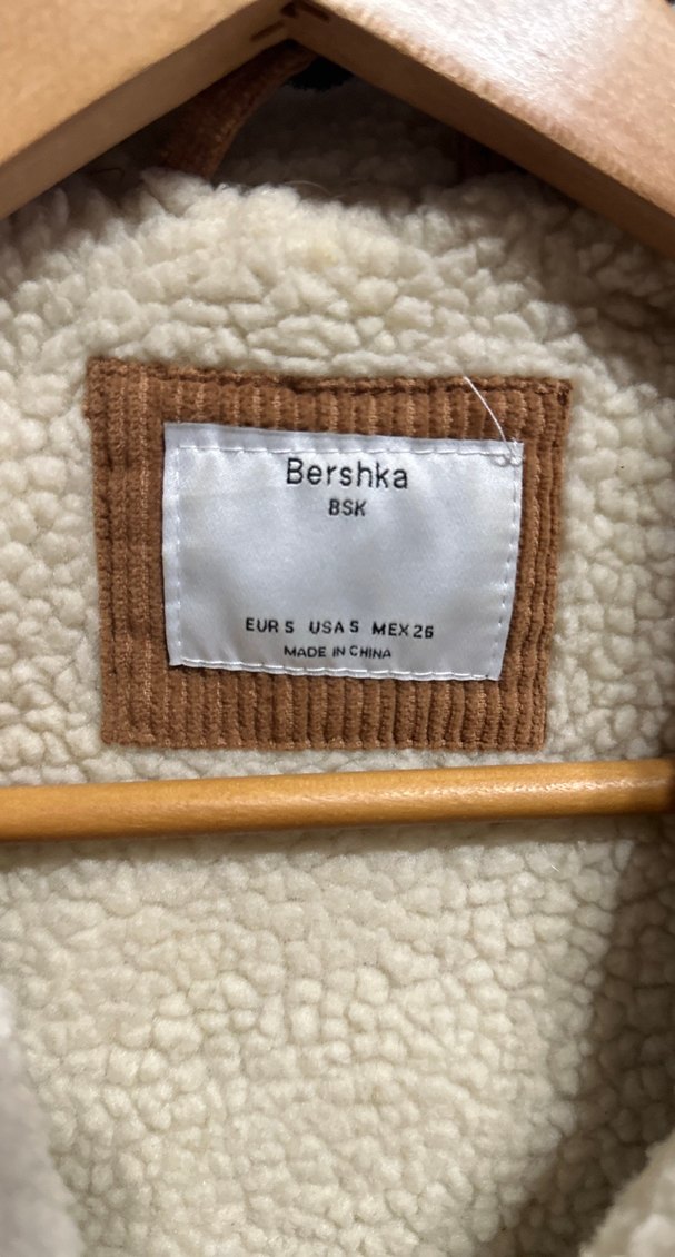 Kahverengi Kadife Kadın Ceket Kürklü - Görsel 3