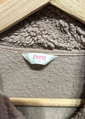 Bej Suni Kürklü Kadın Sweatshirt - Görsel 3