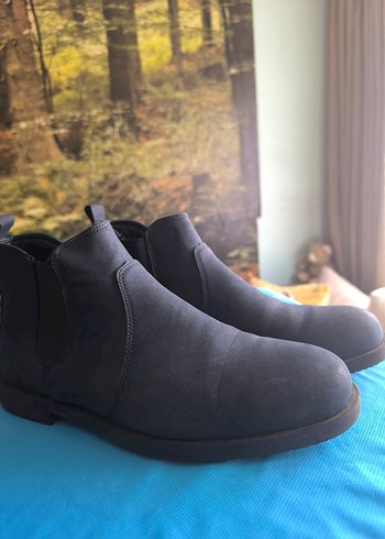 Tokalı Erkek Sokak Stili Gri Bot - Görsel 4