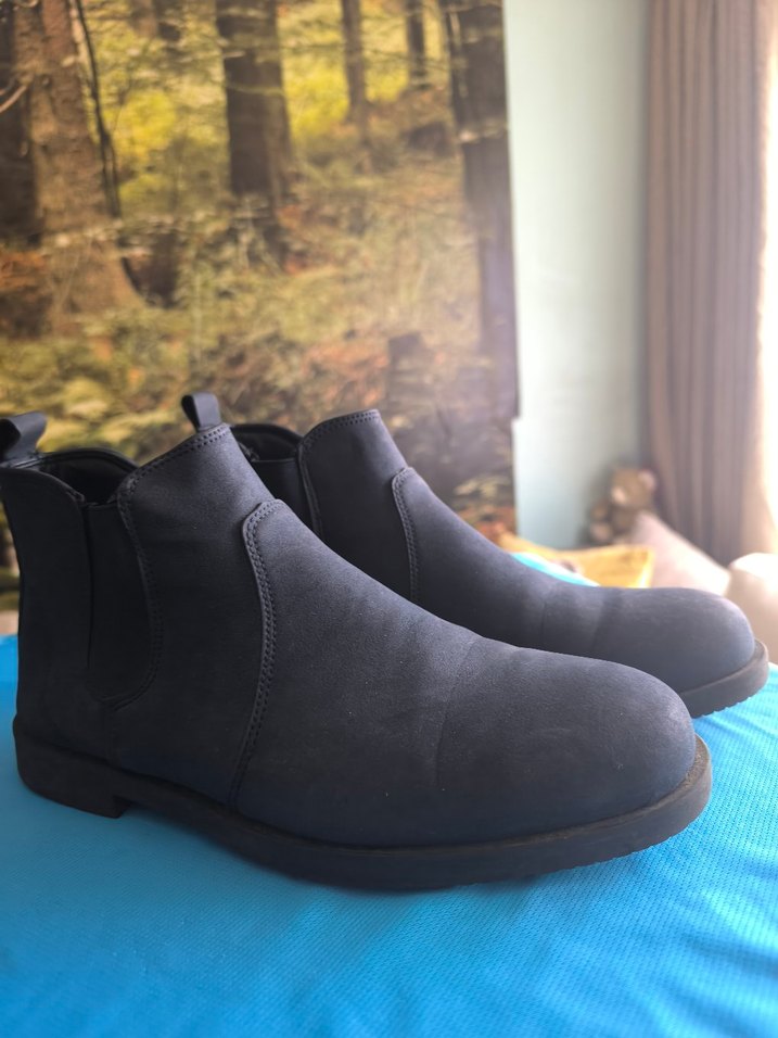 Tokalı Erkek Sokak Stili Gri Bot - Görsel 4