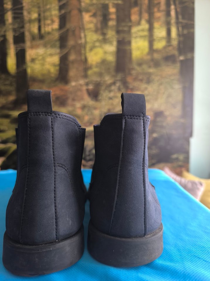 Tokalı Erkek Sokak Stili Gri Bot - Görsel 3