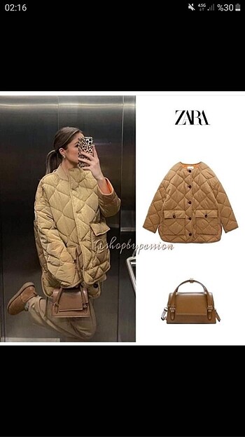 Zara kapitone mont