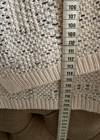 Bohem Tarzı Bej Örgü Kadın Hırka - Görsel 10