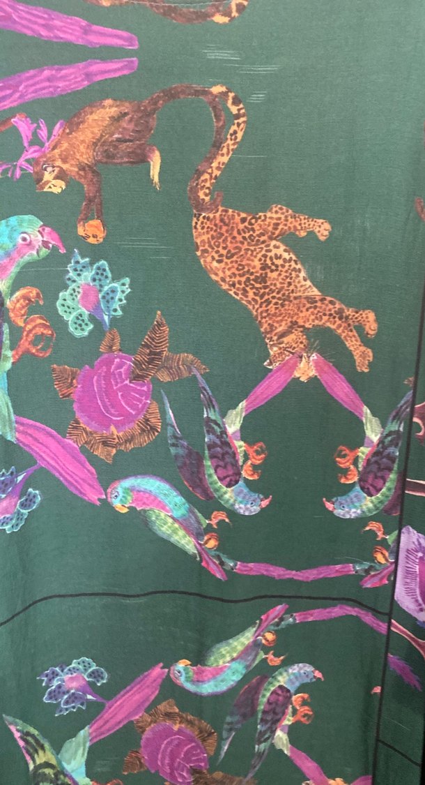 Bohem Çok Renkli Uzun Elbise - Görsel 2