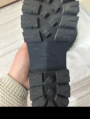 38 Beden siyah Renk Massimo Dutti Loafer