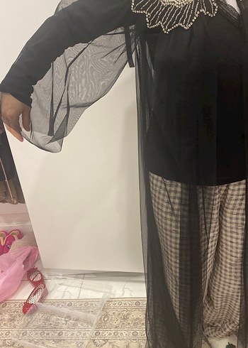 Özel tasarım işlemeli abiye - Görsel 4