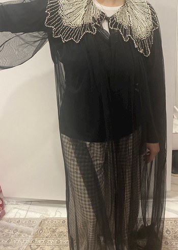 Özel tasarım işlemeli abiye - Görsel 5