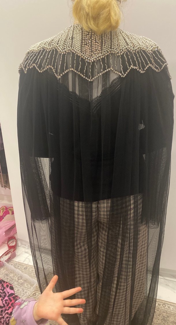 Özel tasarım işlemeli abiye - Görsel 2