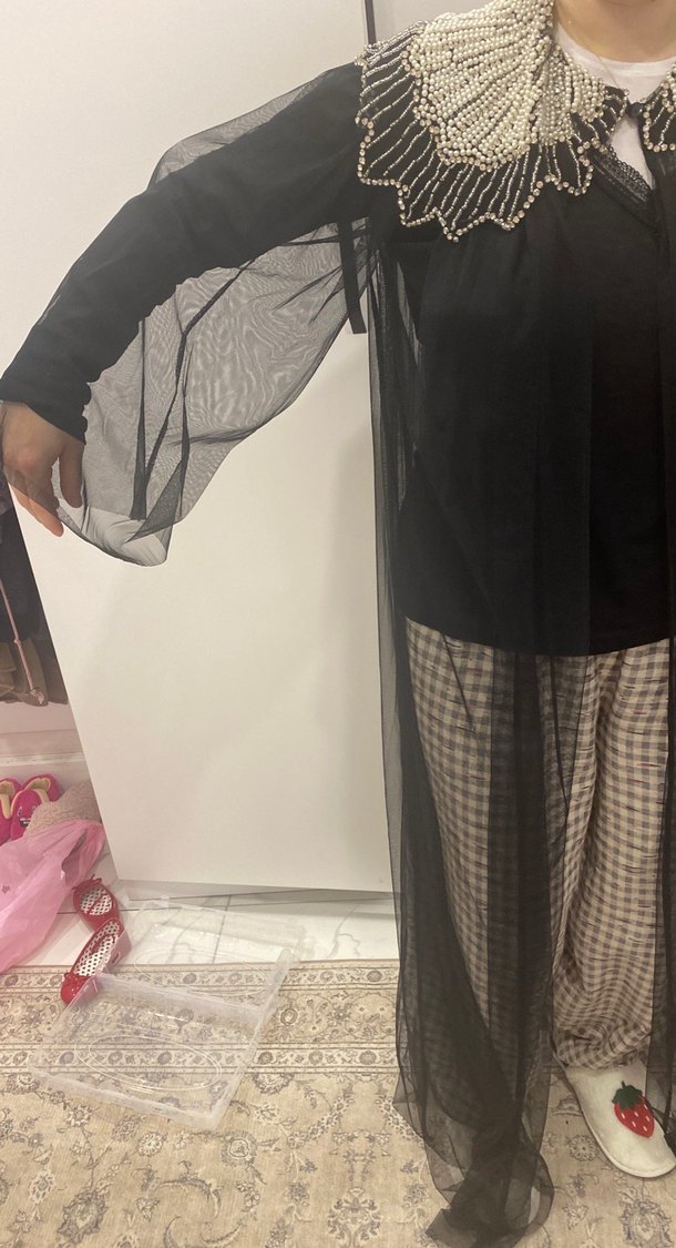 Özel tasarım işlemeli abiye - Görsel 4