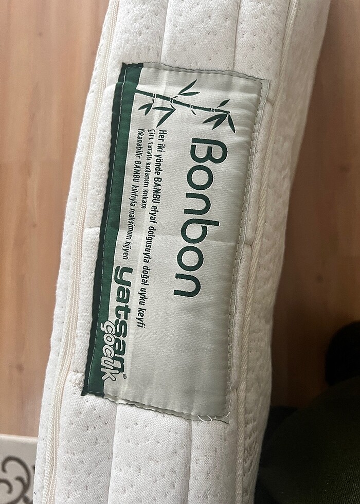 İşbir yatak bonbon modeli, bambu - Görsel 2