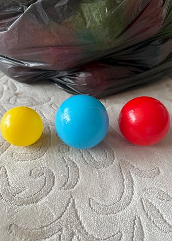 Renkli Plastik Oyun Topları - Görsel 3