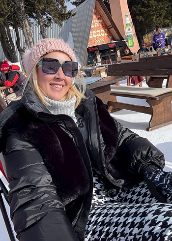 Goldbergh Siyah Kürklü Kadın Kayak Montu - Görsel 2