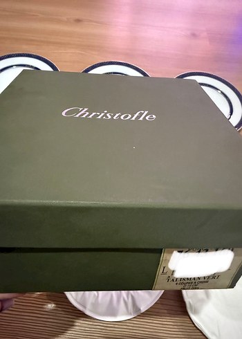 Christofle talisman  bread plates - Görsel 5