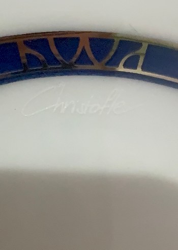 Christofle talisman  bread plates - Görsel 3