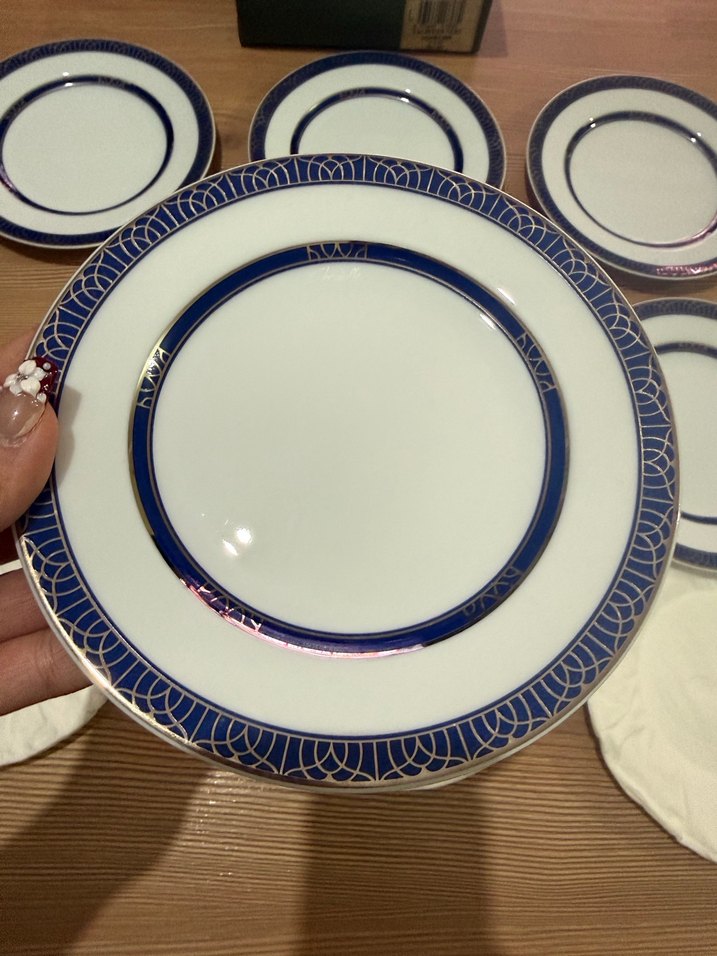 Christofle talisman  bread plates - Görsel 2