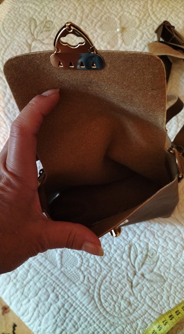 Kahverengi Deri Bohem Kadın Çanta - Görsel 3