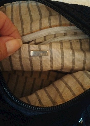 Siyah Süet Tokalı Kadın Çantası - Görsel 4