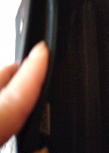 Siyah Deri Kadın Çanta - Görsel 5