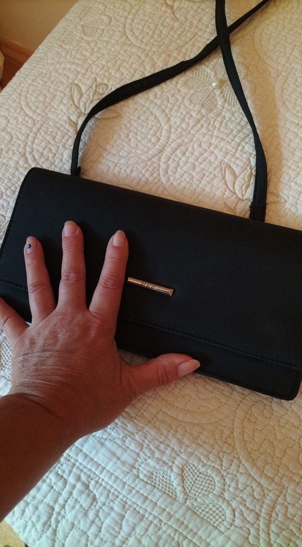 Siyah Deri Kadın Çanta - Görsel 3