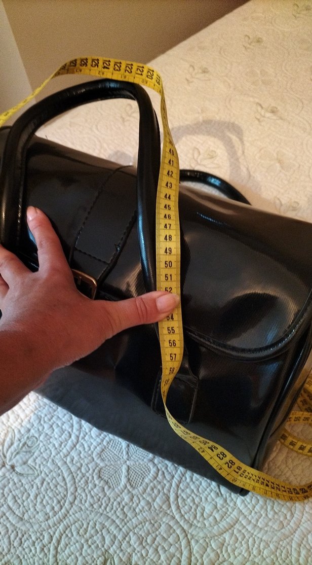 Klasik Siyah Deri Kadın Çanta - Görsel 5